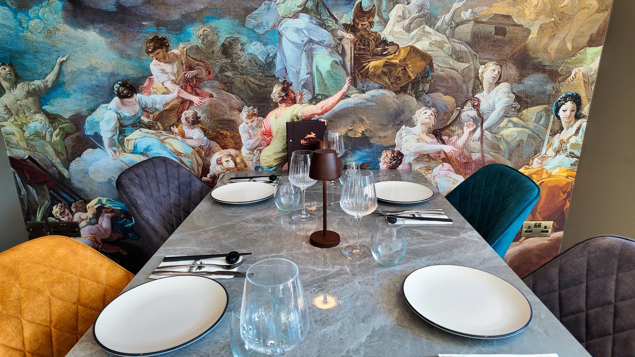 The Black Rabbit dining room