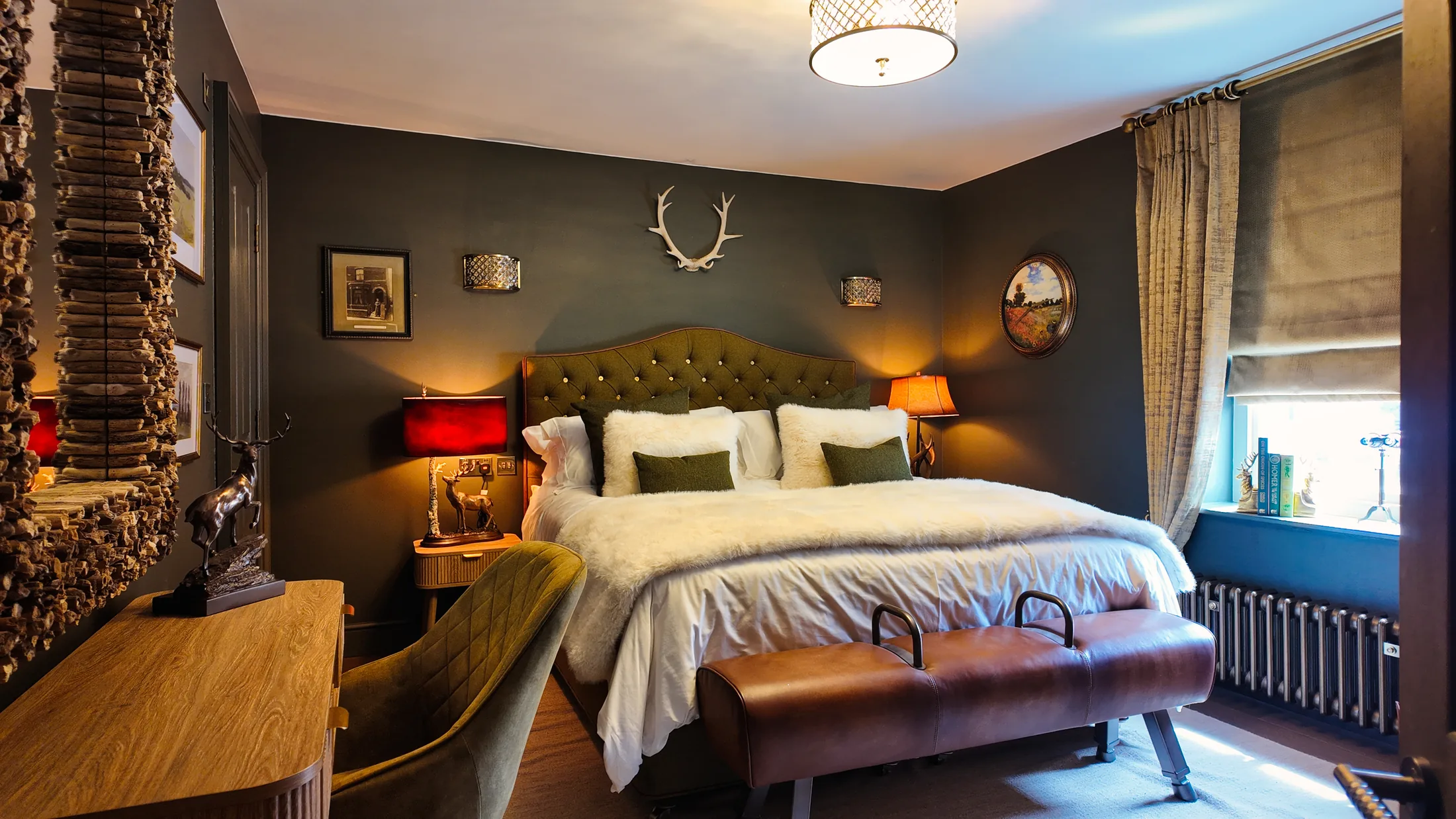 Wide view of the De Trafford Suite